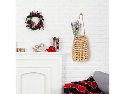 Cesto Murale Boho Decorazione Casa Piatto Rotondo Arte Disegno