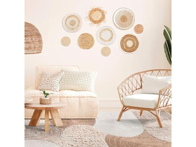 Decorazione Unica per Soggiorno Cesti da Parete di Lusso