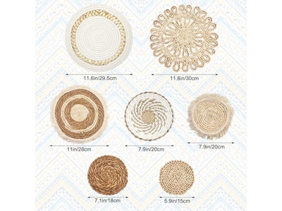 Decorazioni Nordiche per la Casa Decorazione Africana in Rattan per Cameretta