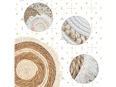 Decorazioni Nordiche per la Casa Decorazione Africana in Rattan per Cameretta