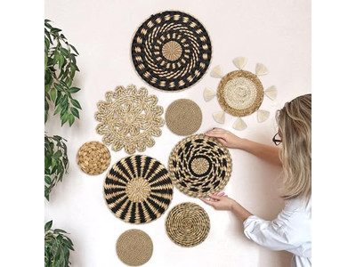 Set di 2 Decorazioni Murali Tropicali per Casa in Stile Sudoccidentale