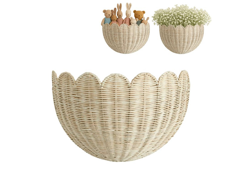 Cesti Africani Decorazione Murale Arte per Camera da Letto Boho Casa Bianco e Nero