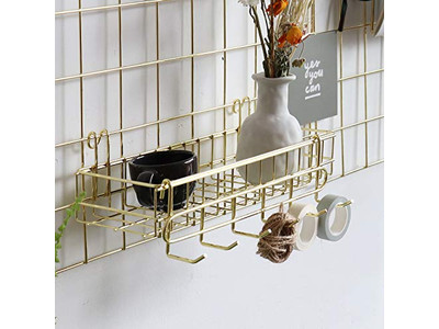 Decorazione Murale in Erba Marina Nera Set di Cesti Boho Decorazione Camera da Letto Appesa