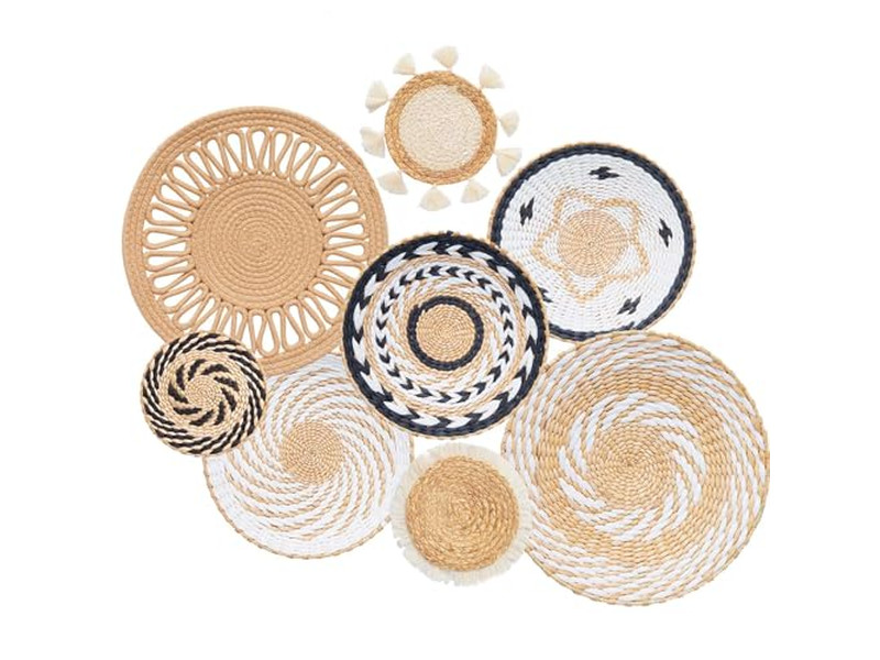 Decorazione Murale Boho per Cucina Marocchina in Stile Fattoria Moderna