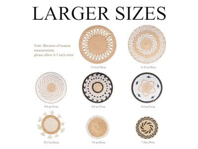 Decorazione Murale Boho per Cucina Marocchina in Stile Fattoria Moderna