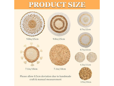 Decorazioni Rotonde per Parete Arte Hotel Erba Marina Spettacolo dal Vivo Africa