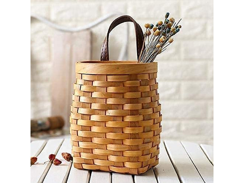 Decorazione Murale per Bambini Arte Boho Cesto Appeso per Esterni